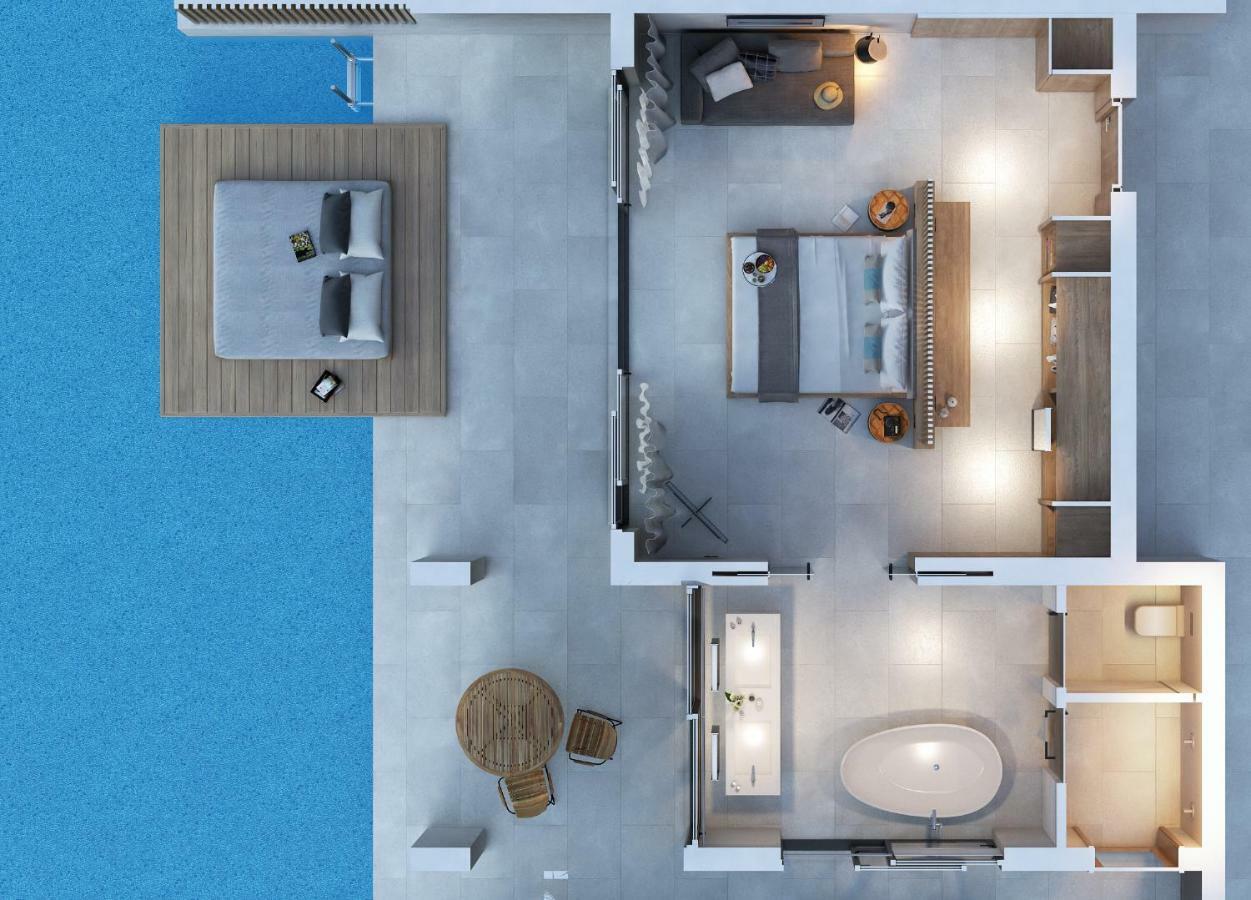 D' Andrea Lagoon All Suites - Adults Only มาร์มารี ภายนอก รูปภาพ 3D rendering of a suite